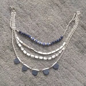 EUC WHBM Multi-strand Necklace